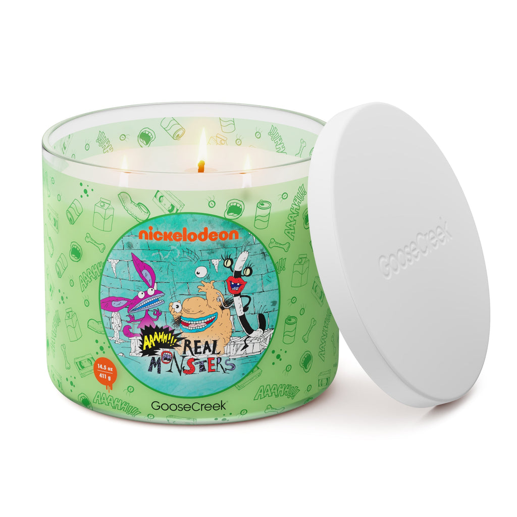 Aaahh!! Real Monsters Nickelodeon 3-Wick Candle