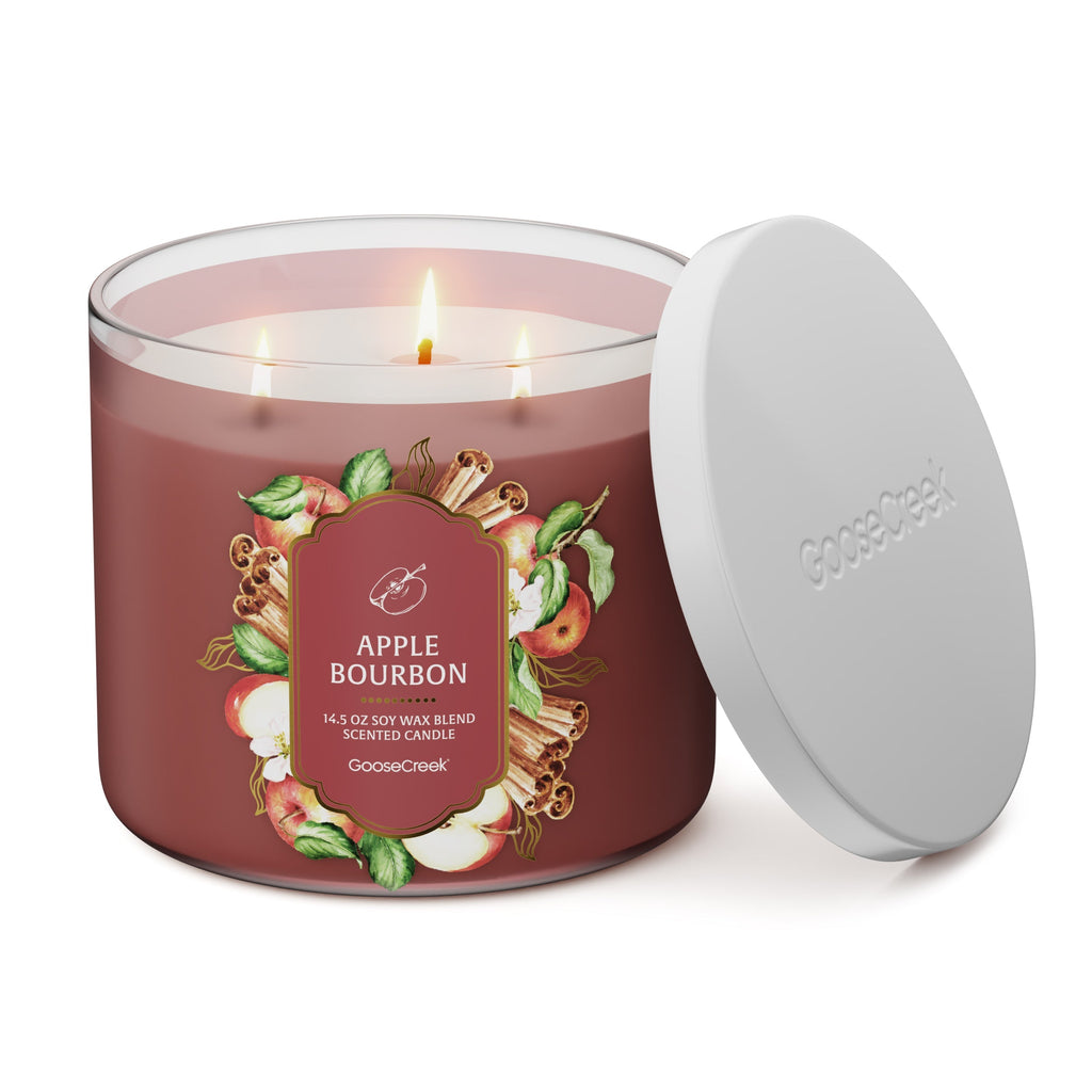 Apple Bourbon 3-Wick Candle