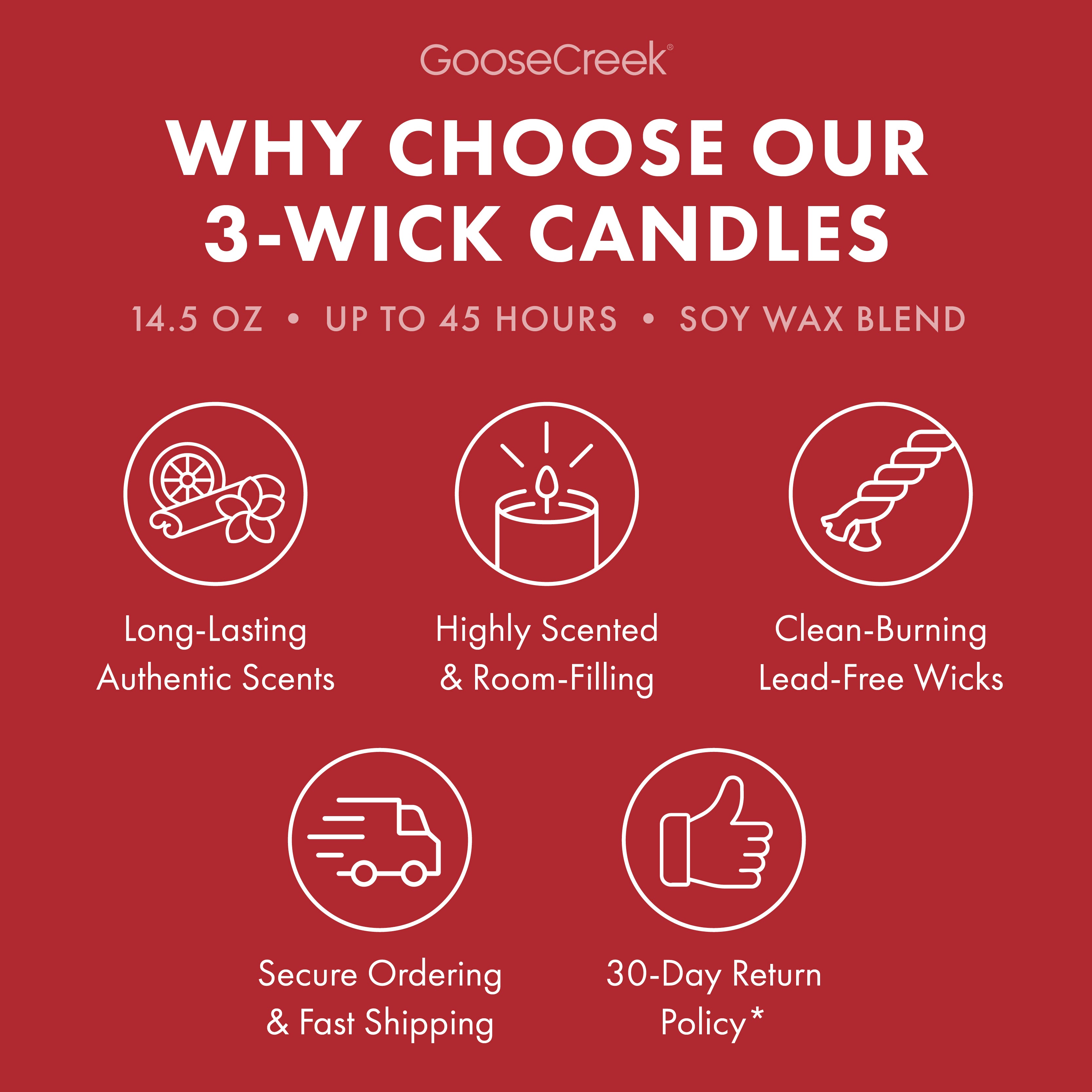 Apple Bourbon 3-Wick Candle