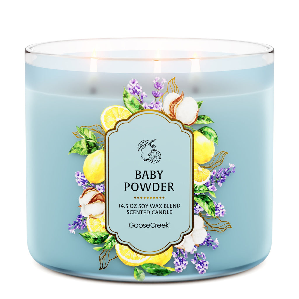 Baby Powder 3-Wick Candle
