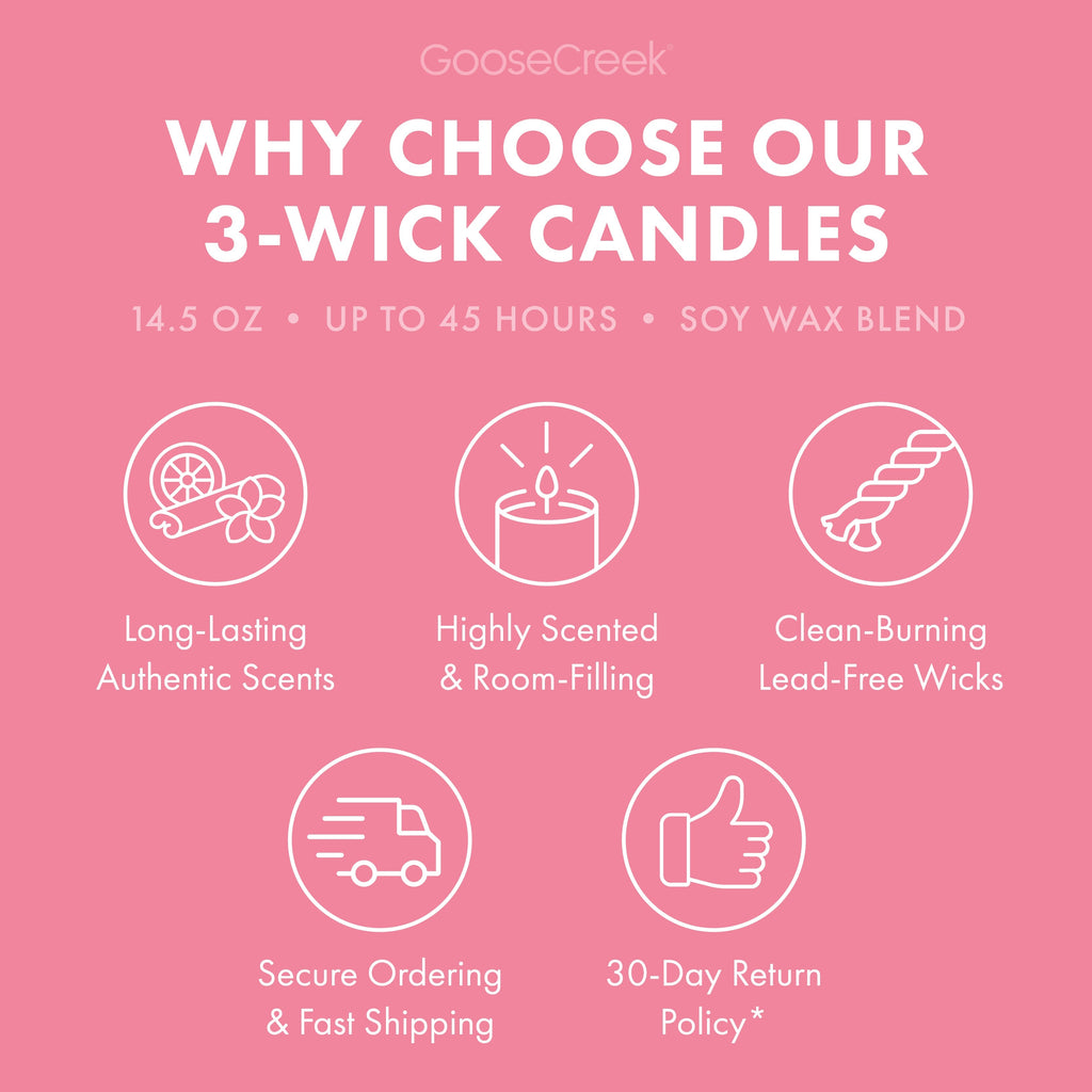Bake Shop Pastries 3-Wick Candle
