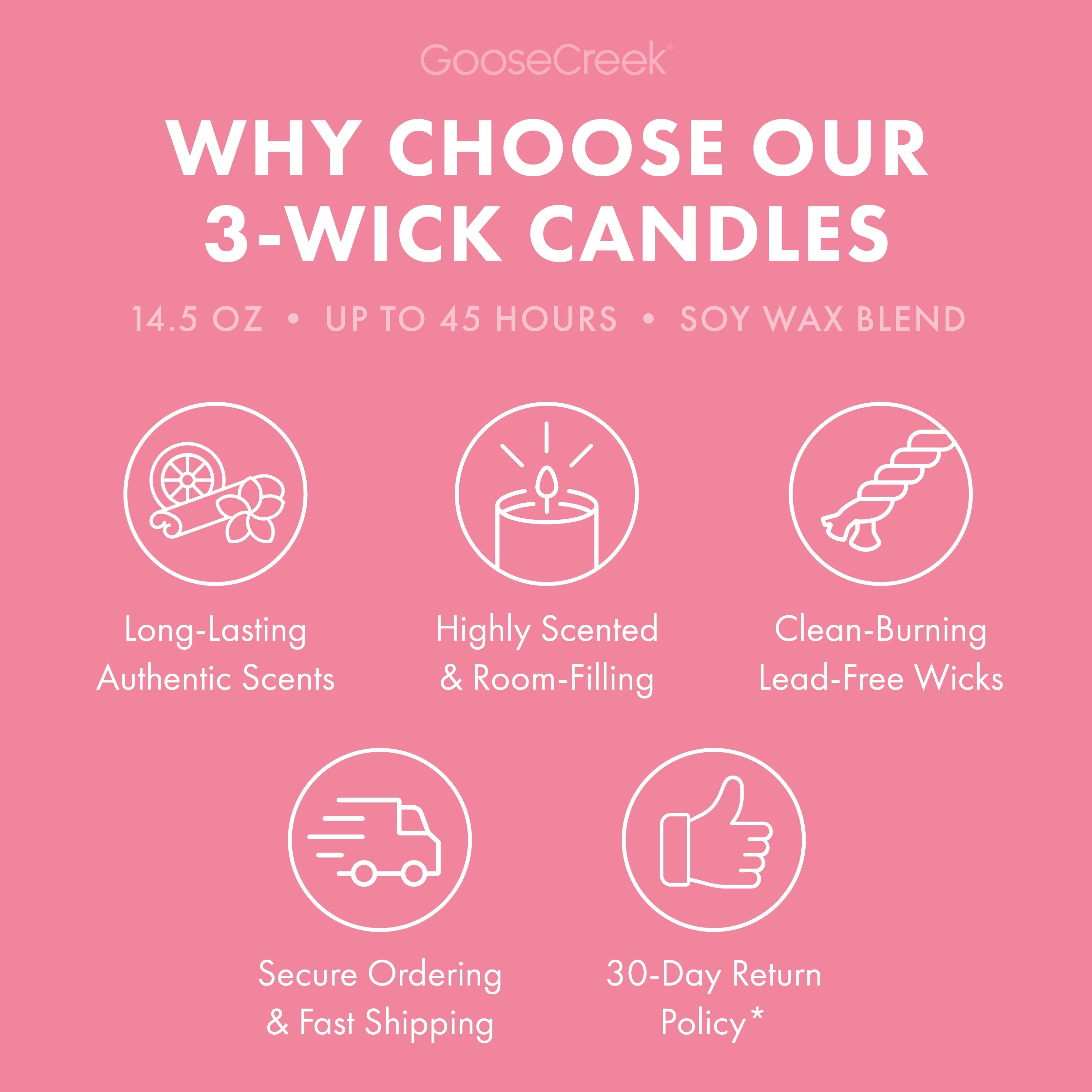 Bake Shop Pastries 3-Wick Candle