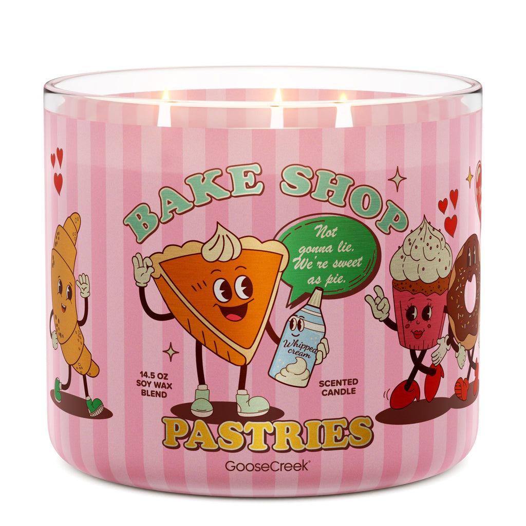 Bake Shop Pastries 3-Wick Candle
