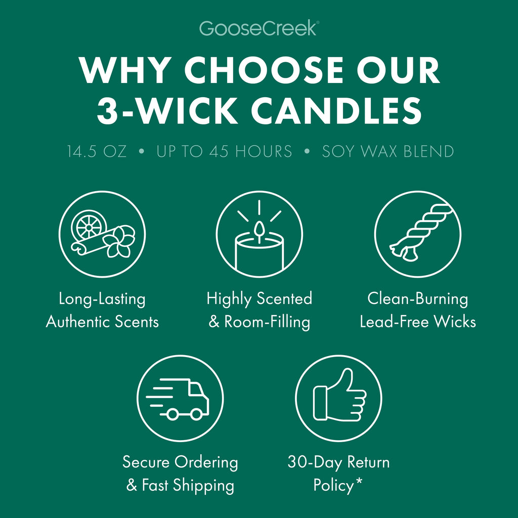 Banana Palm Leaf 3-Wick Candle