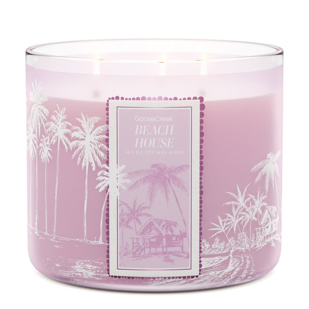 Beach House 3-Wick Candle