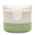 Bergamot & Tea Leaves Aromatherapy 3-Wick Candle