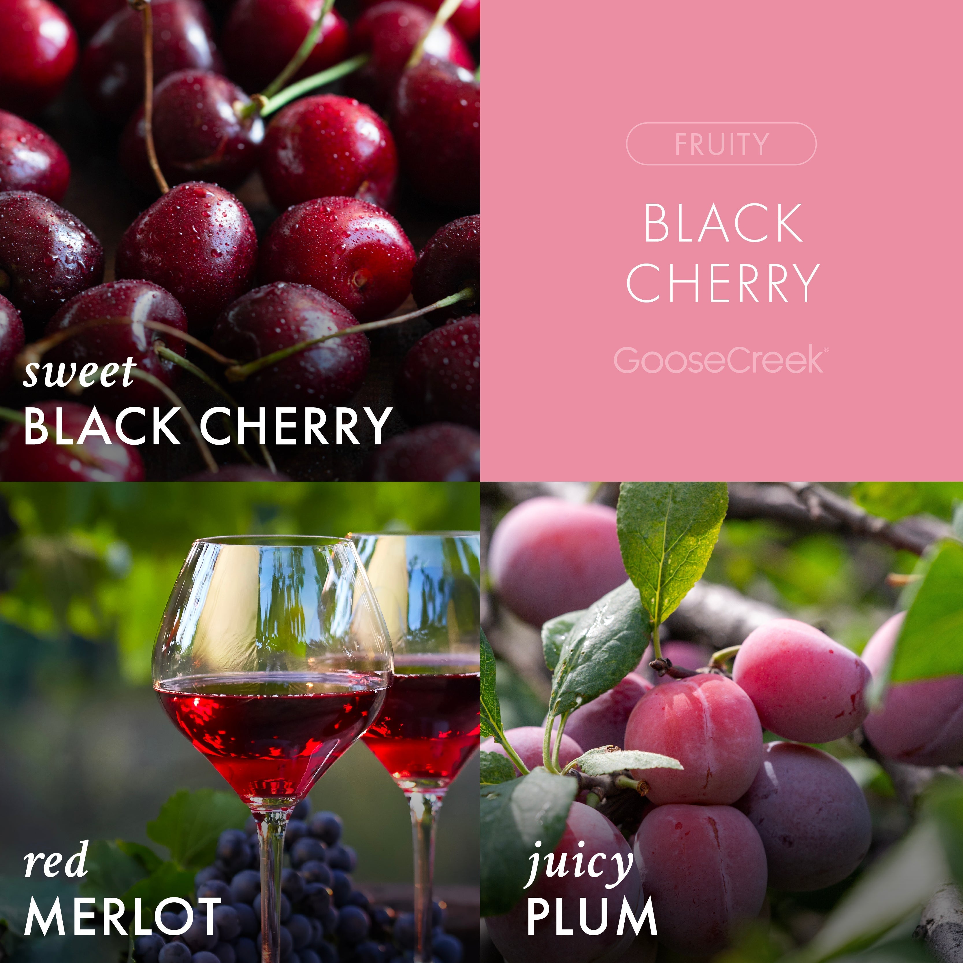 Black Cherry 3-Wick Candle