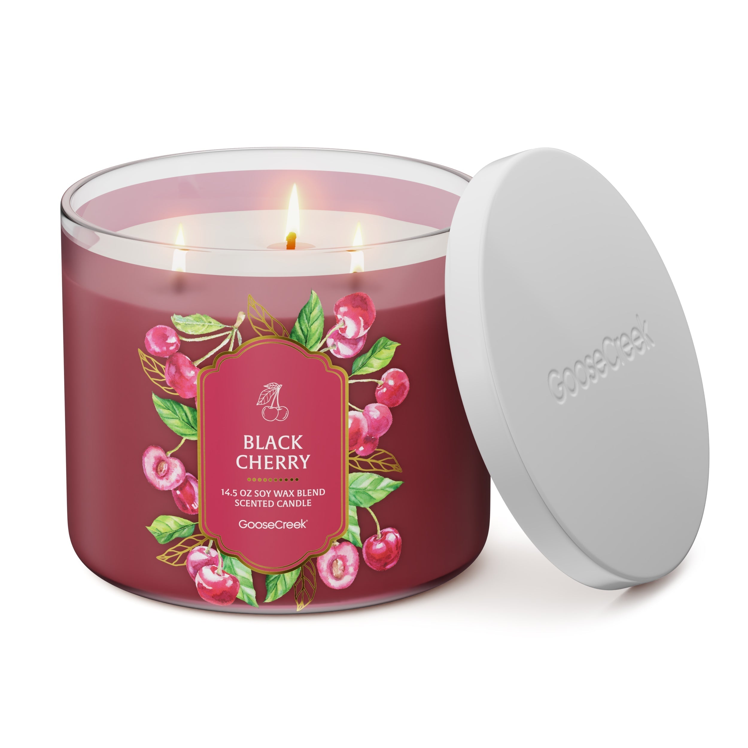 Black Cherry 3-Wick Candle
