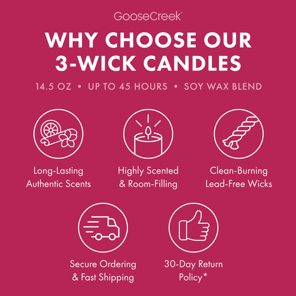 Black Cherry 3-Wick Candle