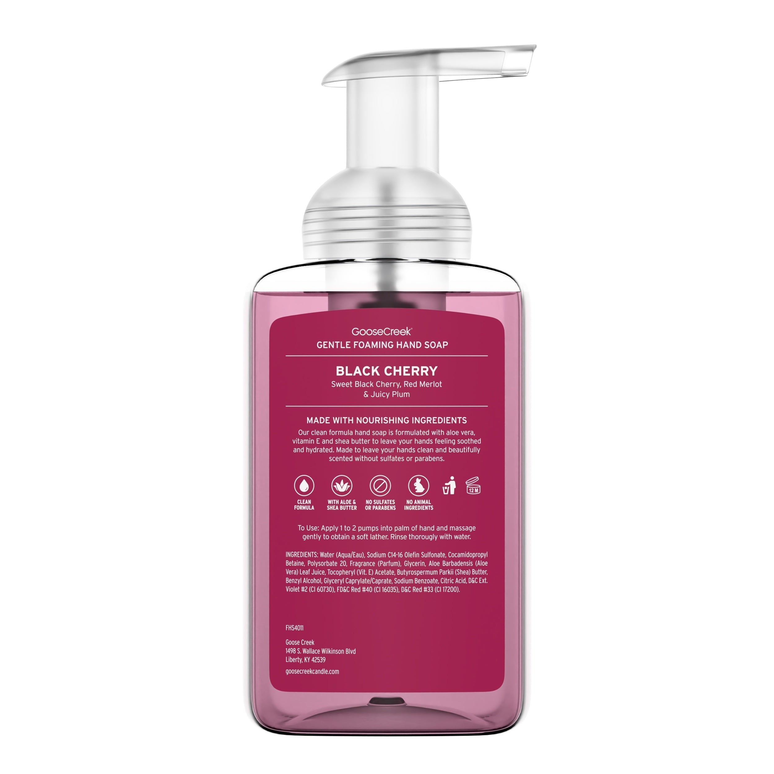 Black Cherry Lush Foaming Hand Soap