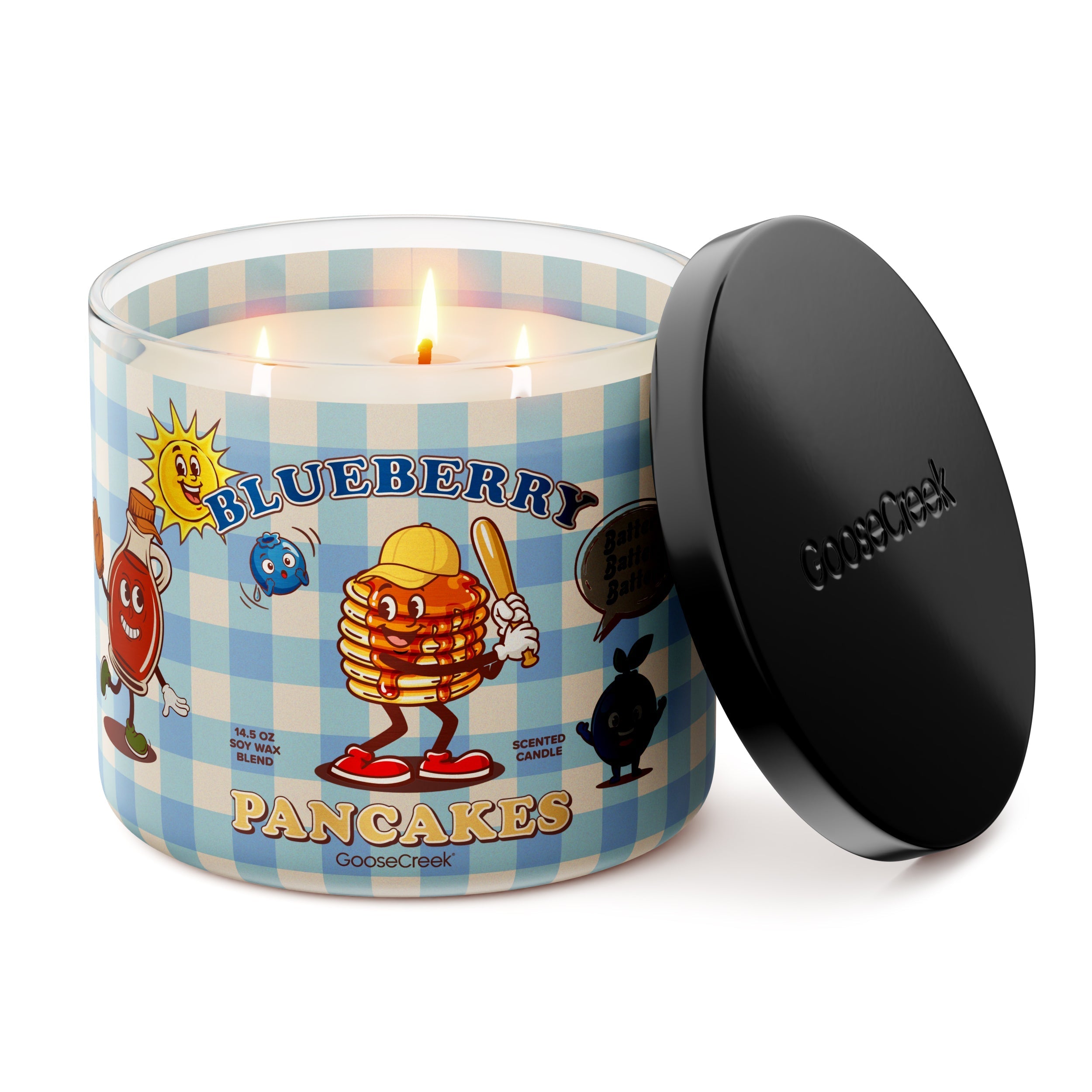 Blueberry Pancakes 3-Wick Candle