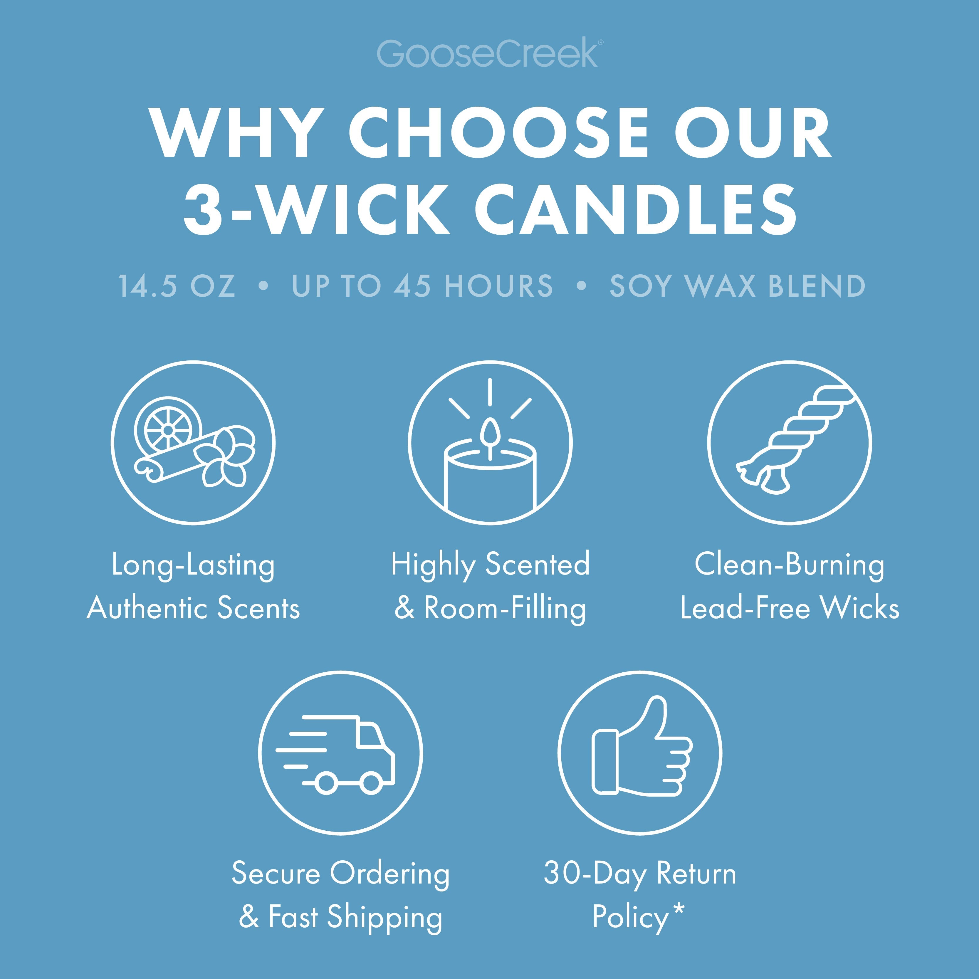 Blueberry Pancakes 3-Wick Candle
