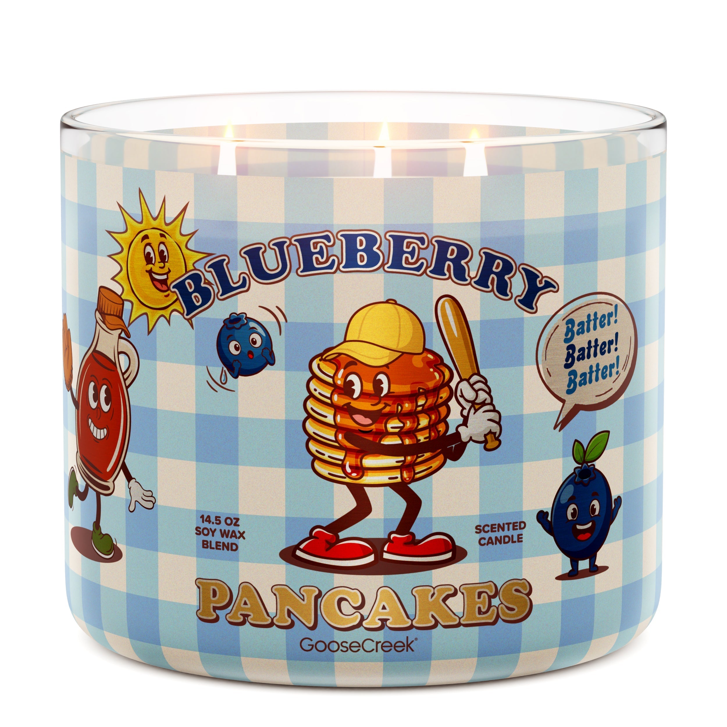 Blueberry Pancakes 3-Wick Candle
