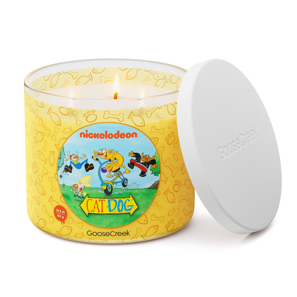 Catdog Nickelodeon 3-Wick Candle