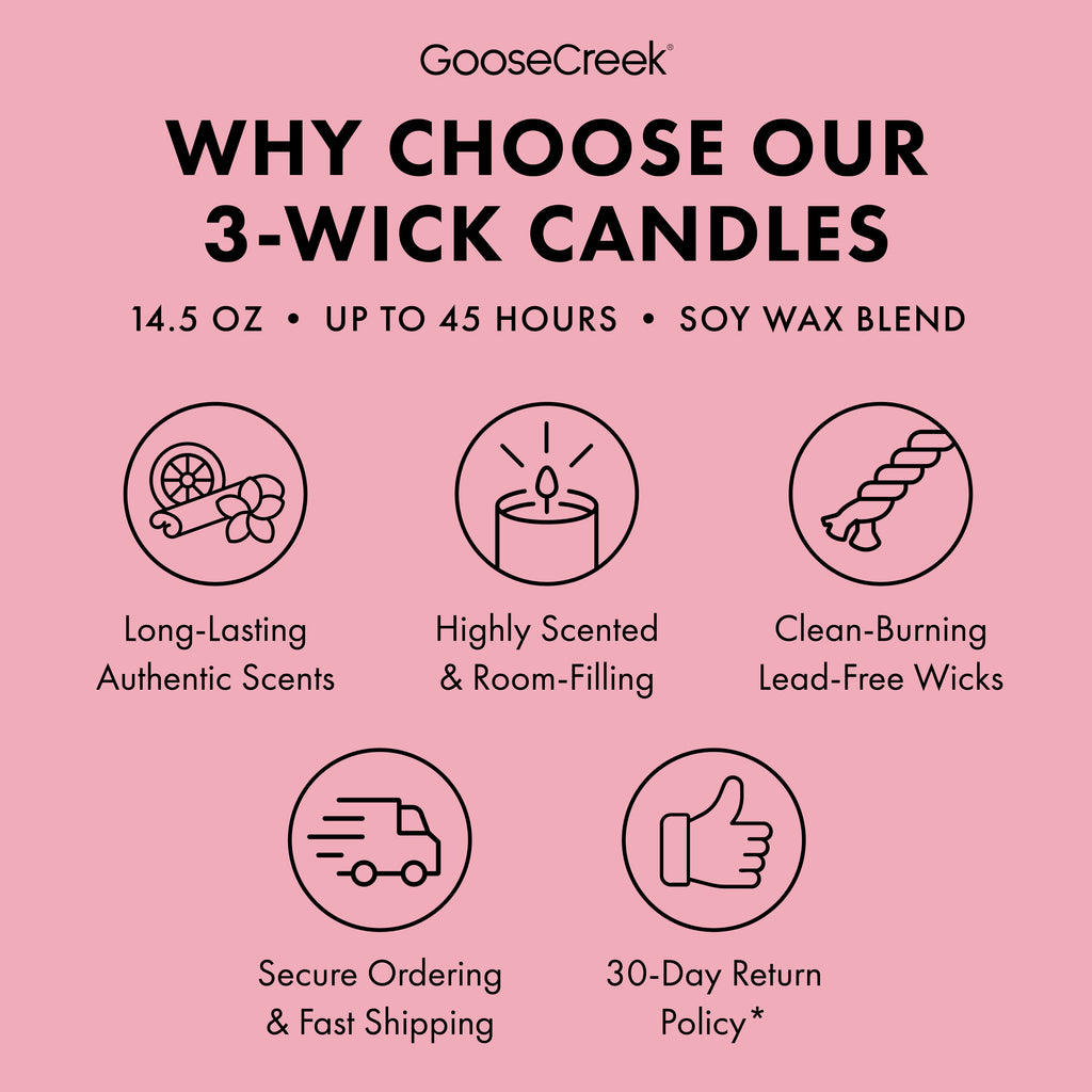 Champagne Bubbles 3-Wick Candle