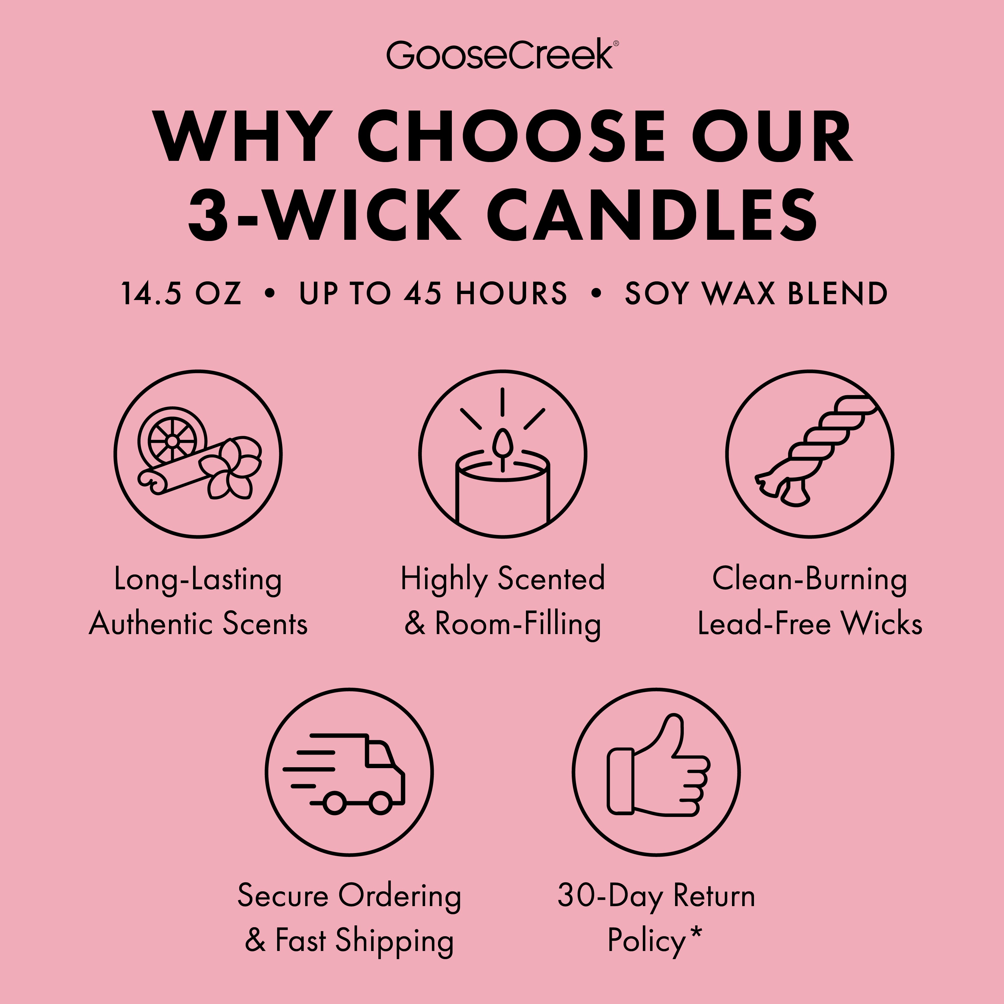 Champagne Bubbles 3-Wick Candle