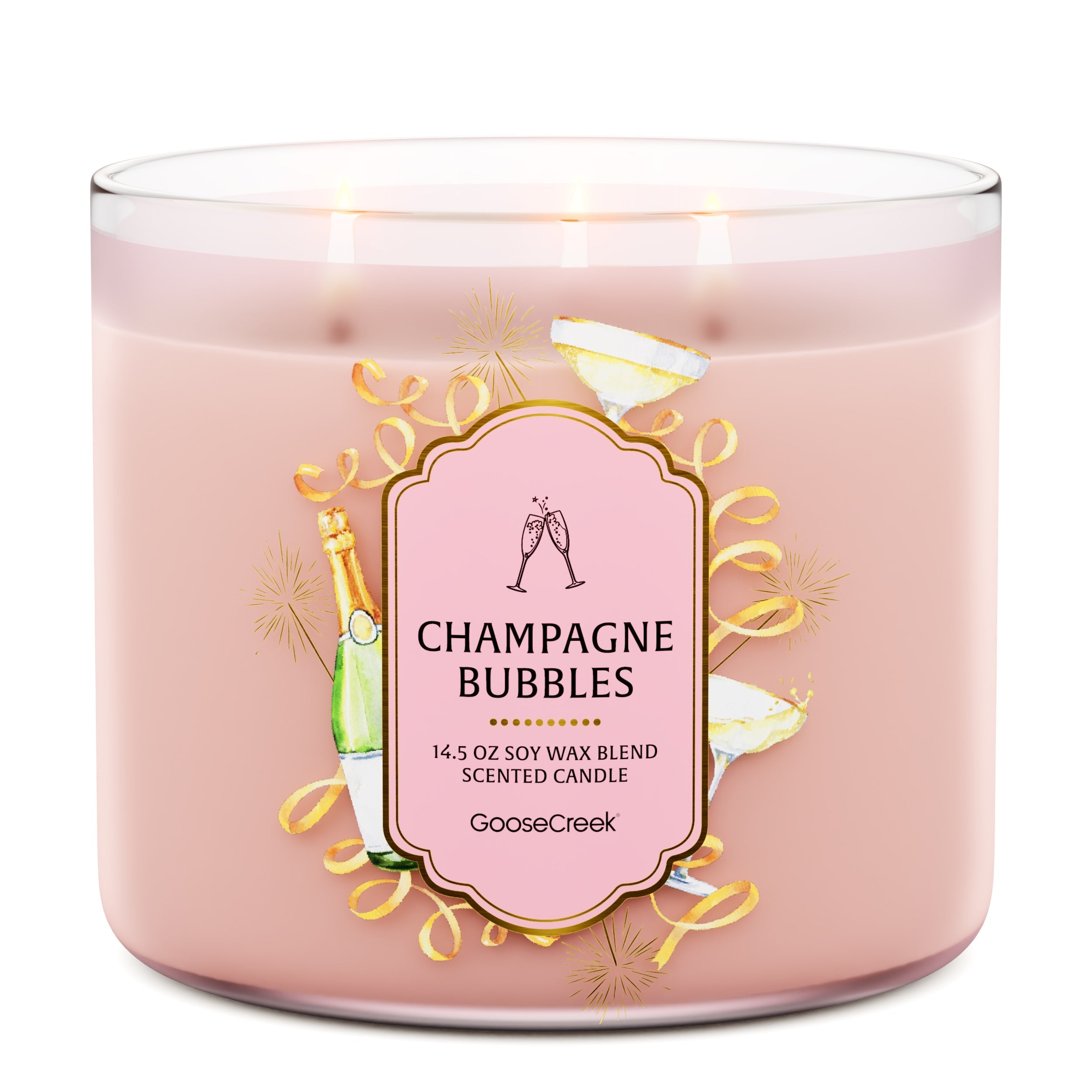 Champagne Bubbles 3-Wick Candle