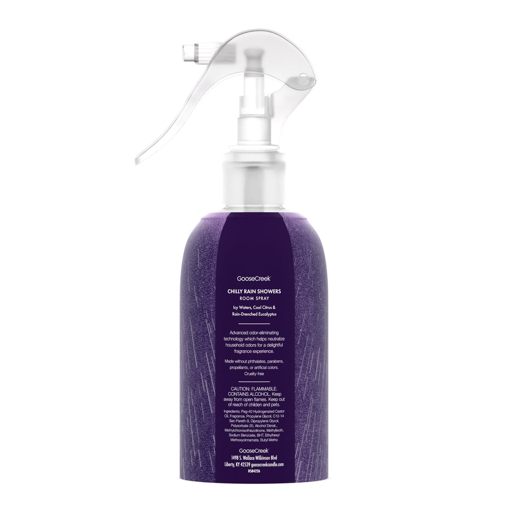Chilly Rain Showers Odor Eliminating Room Spray