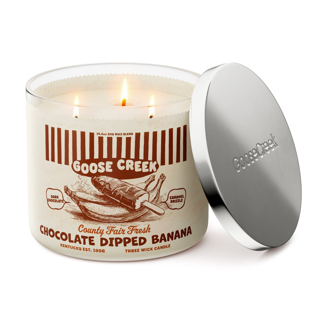 Chocolate Dipped Banana 3-Wick Candle