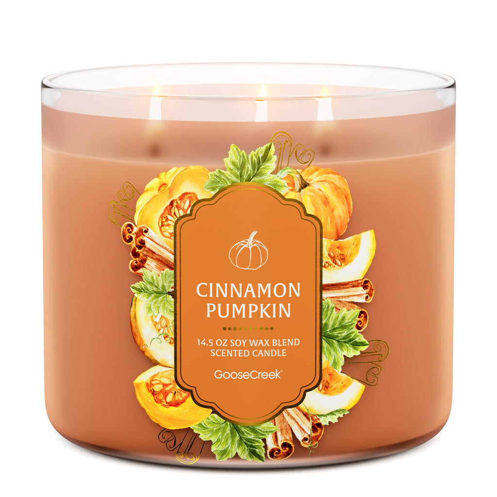 Cinnamon Pumpkin 3-Wick Candle
