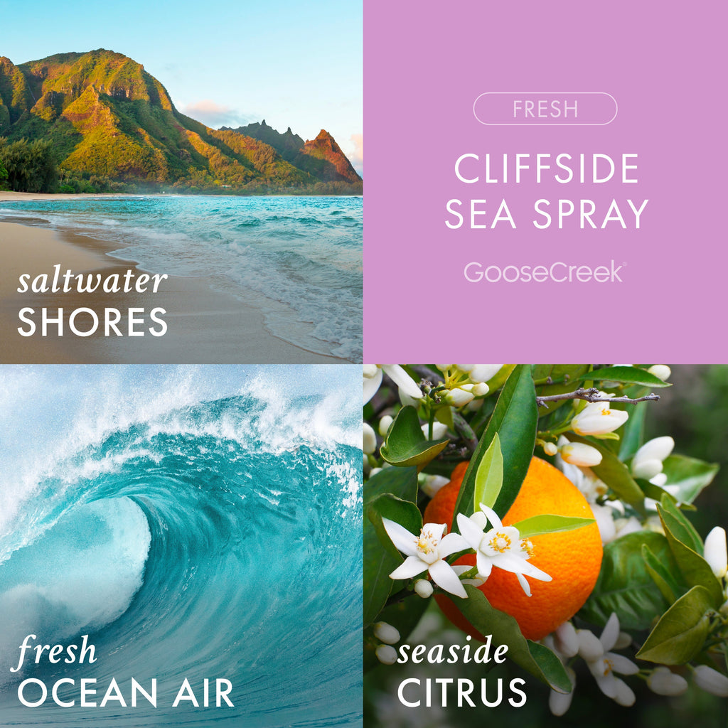 Cliffside Sea Spray 3-Wick Candle