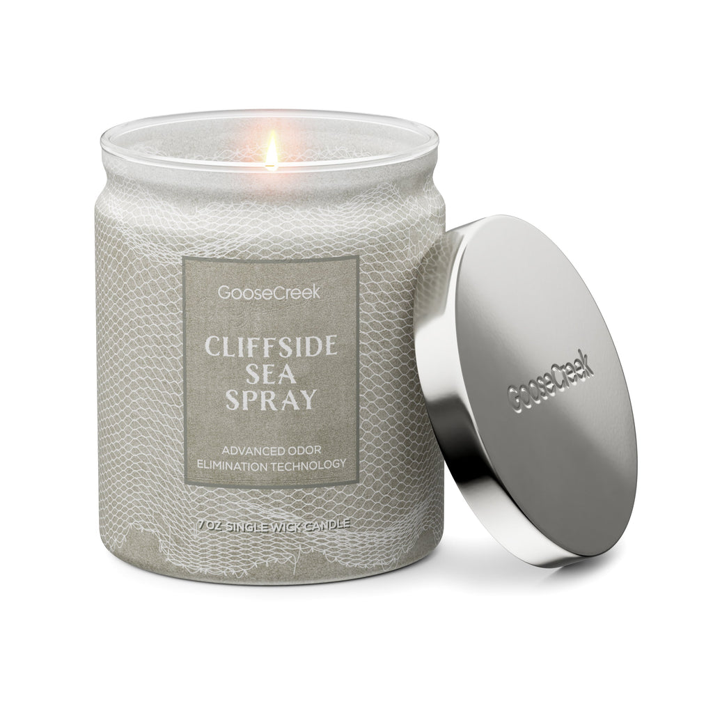 Cliffside Sea Spray Odor Eliminating 7oz Single Wick Candle