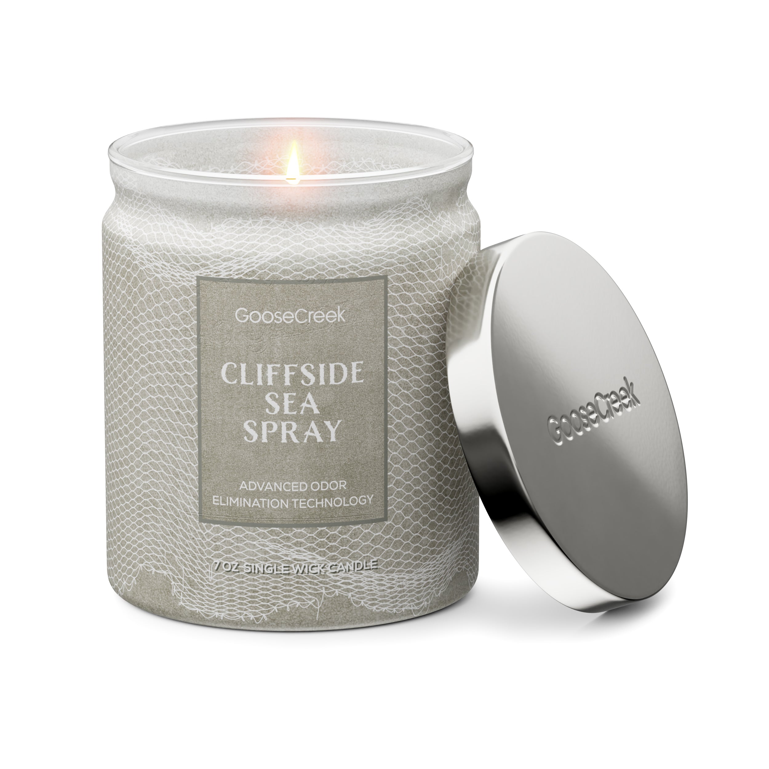 Cliffside Sea Spray Odor Eliminating 7oz Single Wick Candle