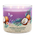 Coconut Beachwood 3-Wick Candle
