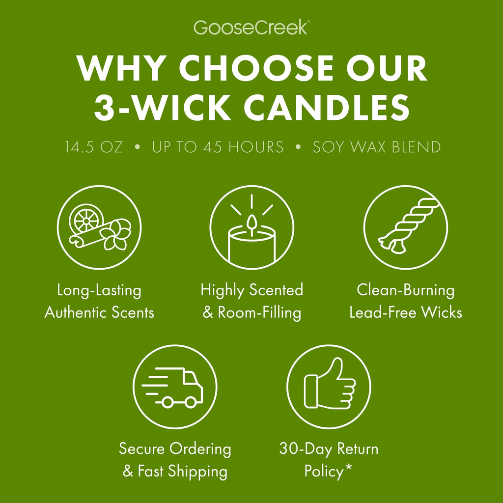 Coconut Caramel Apple 3-Wick Candle