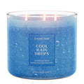 Cool Rain Drops Odor Eliminating 3-Wick Candle
