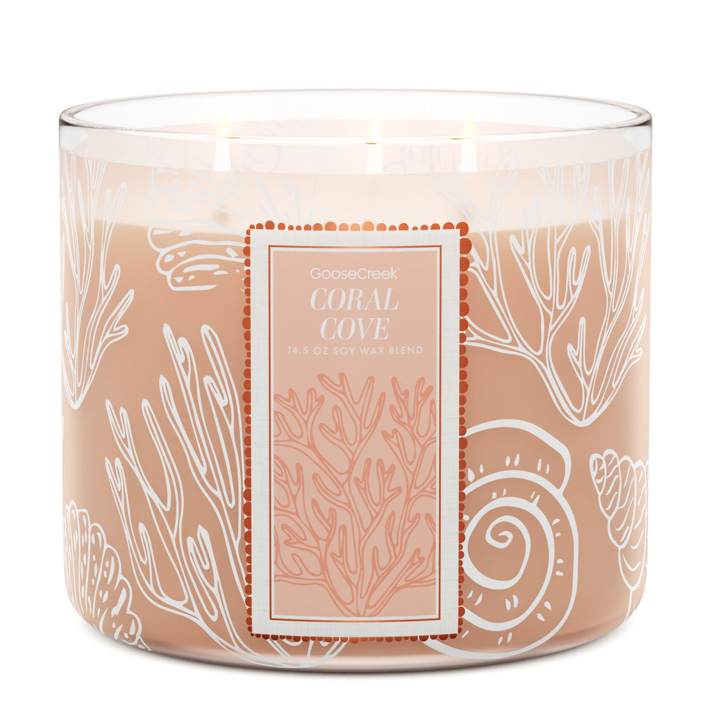 Coral Cove 3-Wick Candle