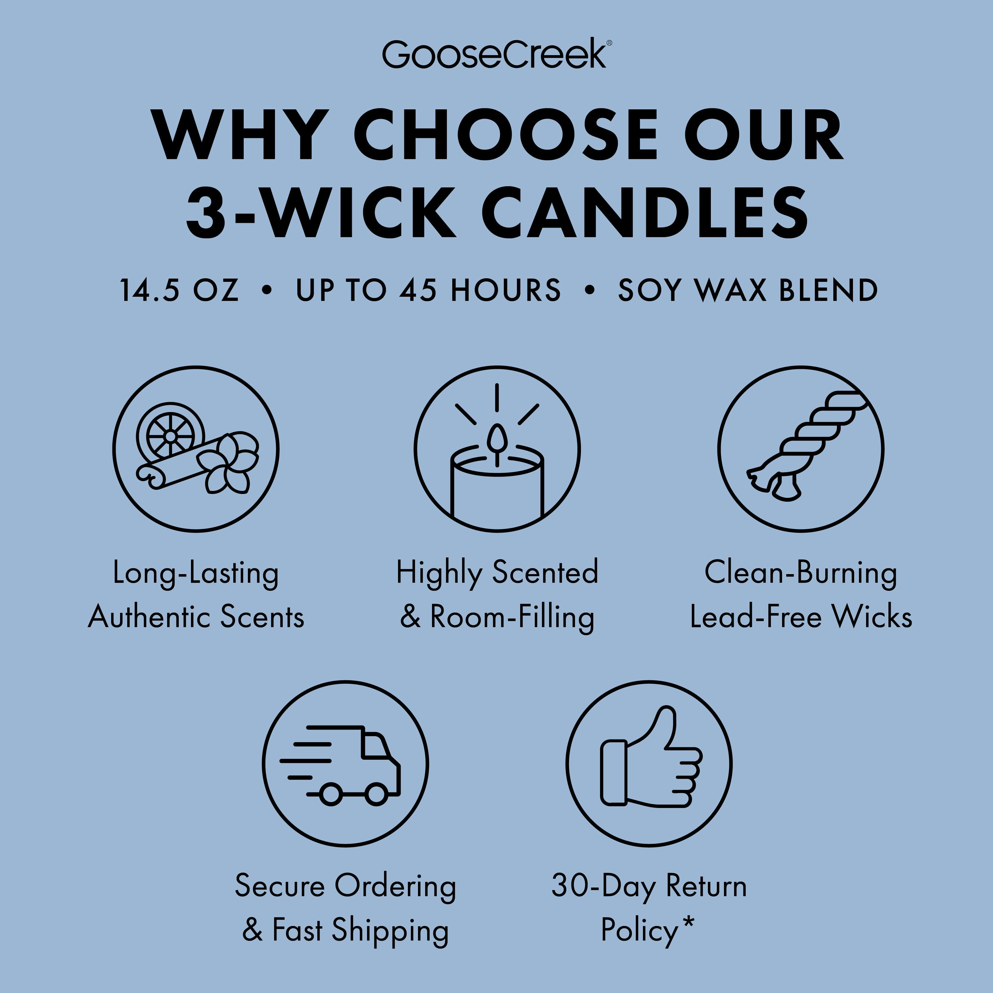 Cotton Vanilla Breeze 3-Wick Candle