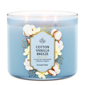 Cotton Vanilla Breeze 3-Wick Candle