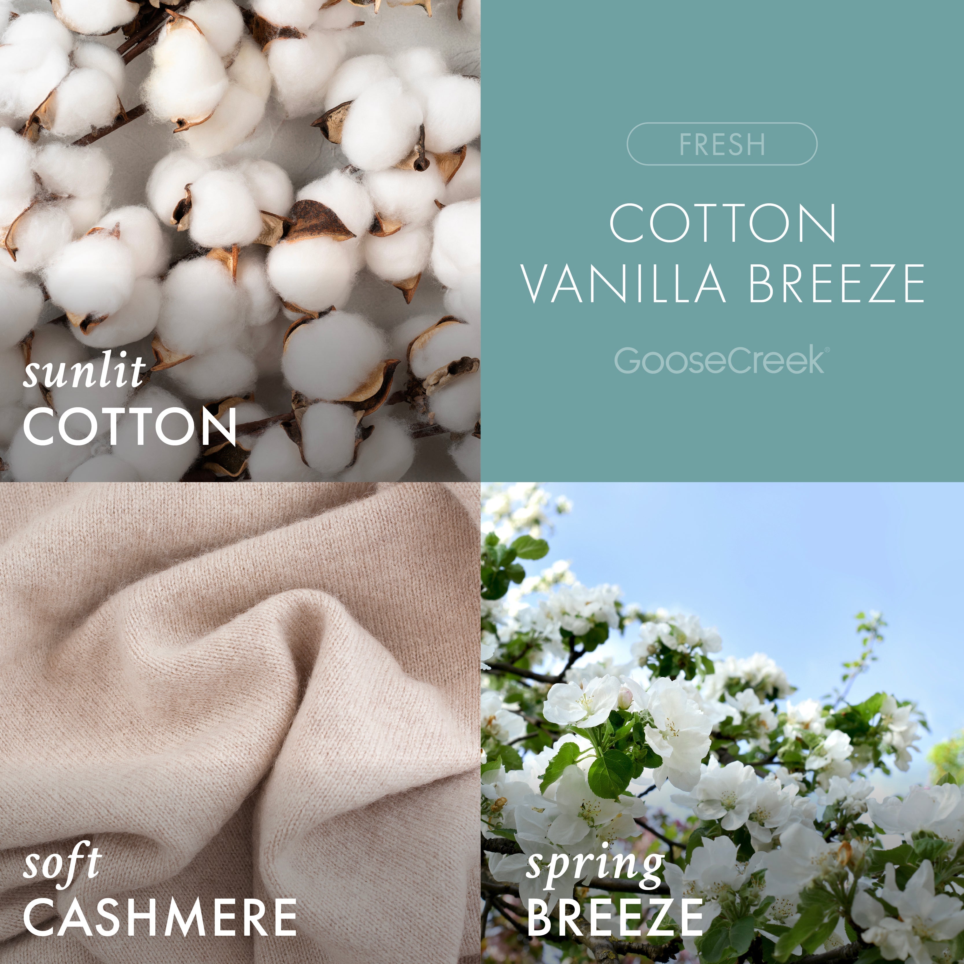 Cotton Vanilla Breeze Odor Eliminating 7oz Single Wick Candle