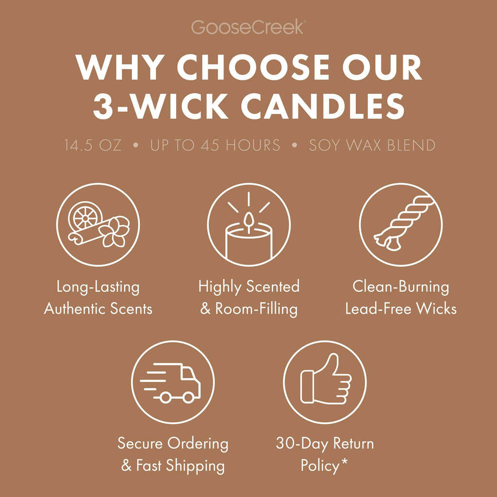 Earl Grey Tea 3-Wick Candle