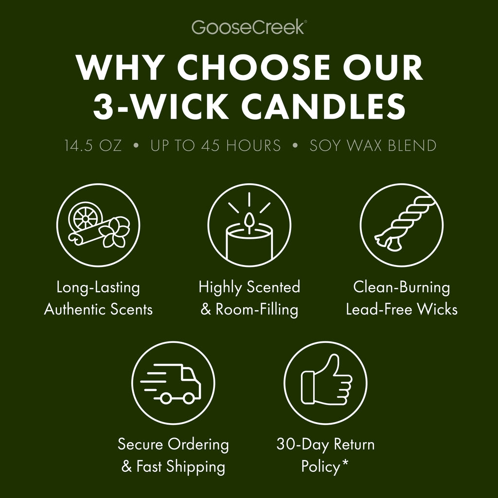 Earth Moss 3-Wick Candle