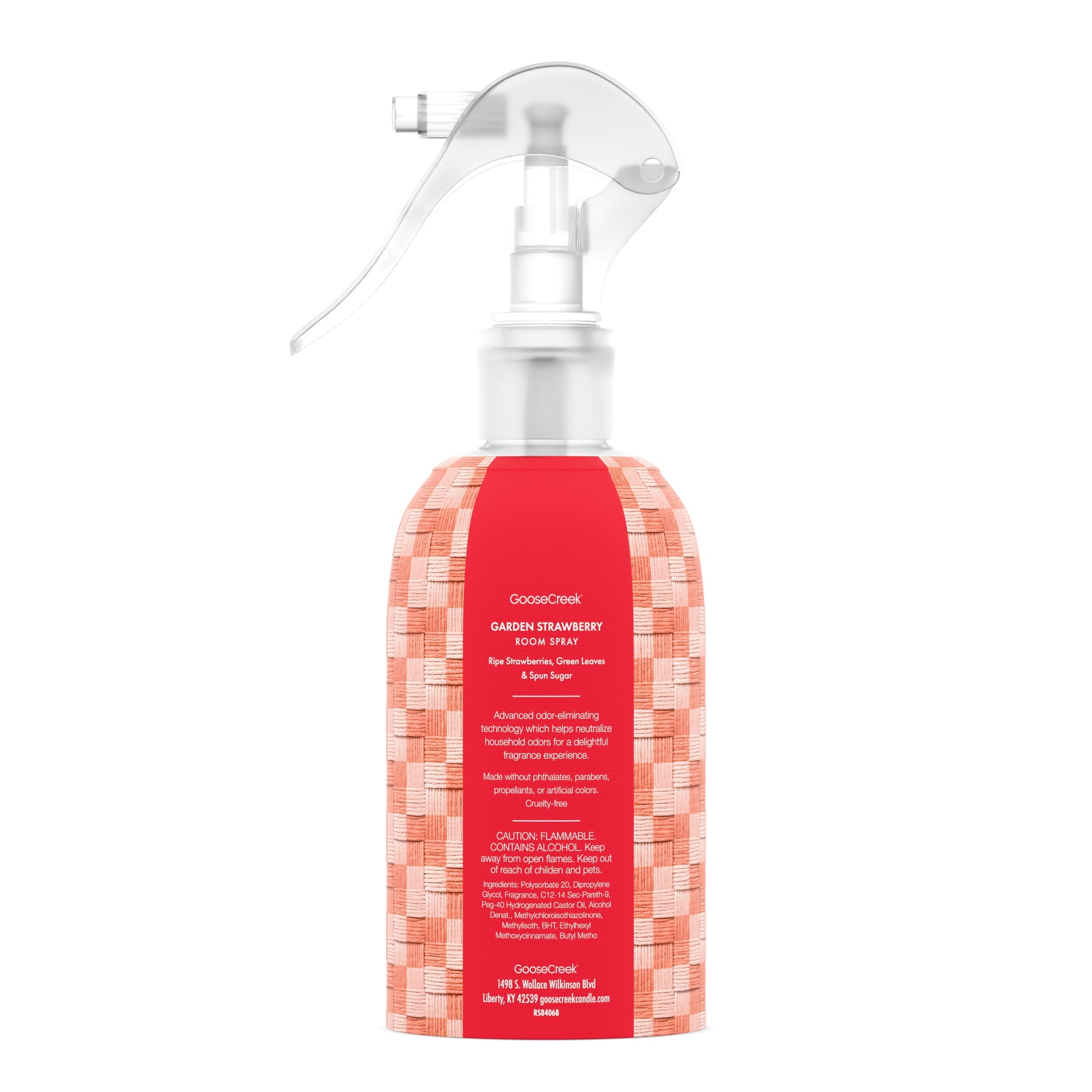 Garden Strawberry Odor Eliminating Room Spray