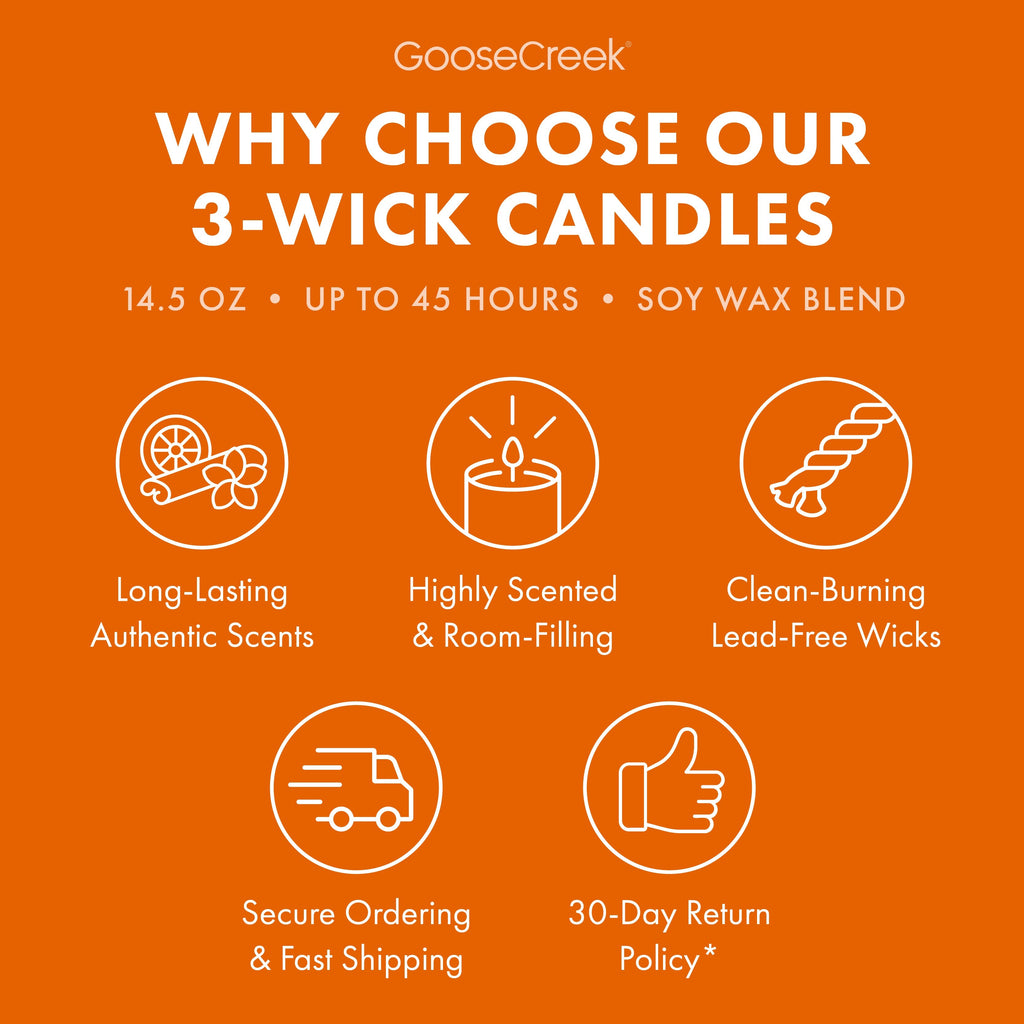 Gathering Leaves 3-Wick Candle