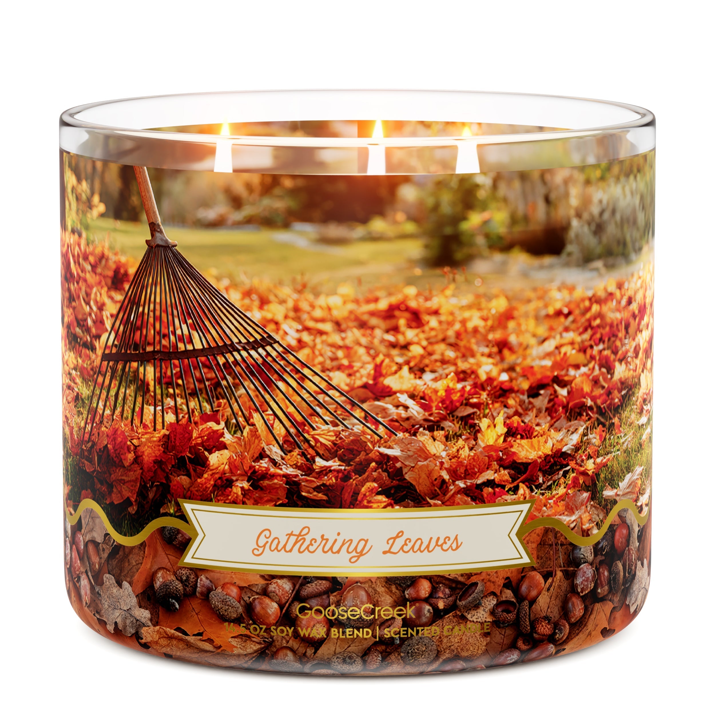 Gathering Leaves 3-Wick Candle