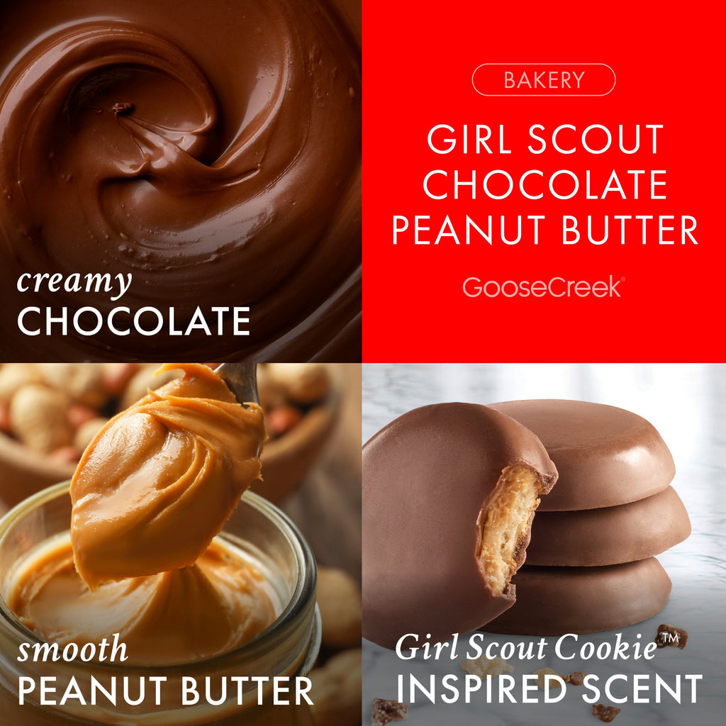 Girl Scout Chocolate Peanut Butter 3-Wick Candle