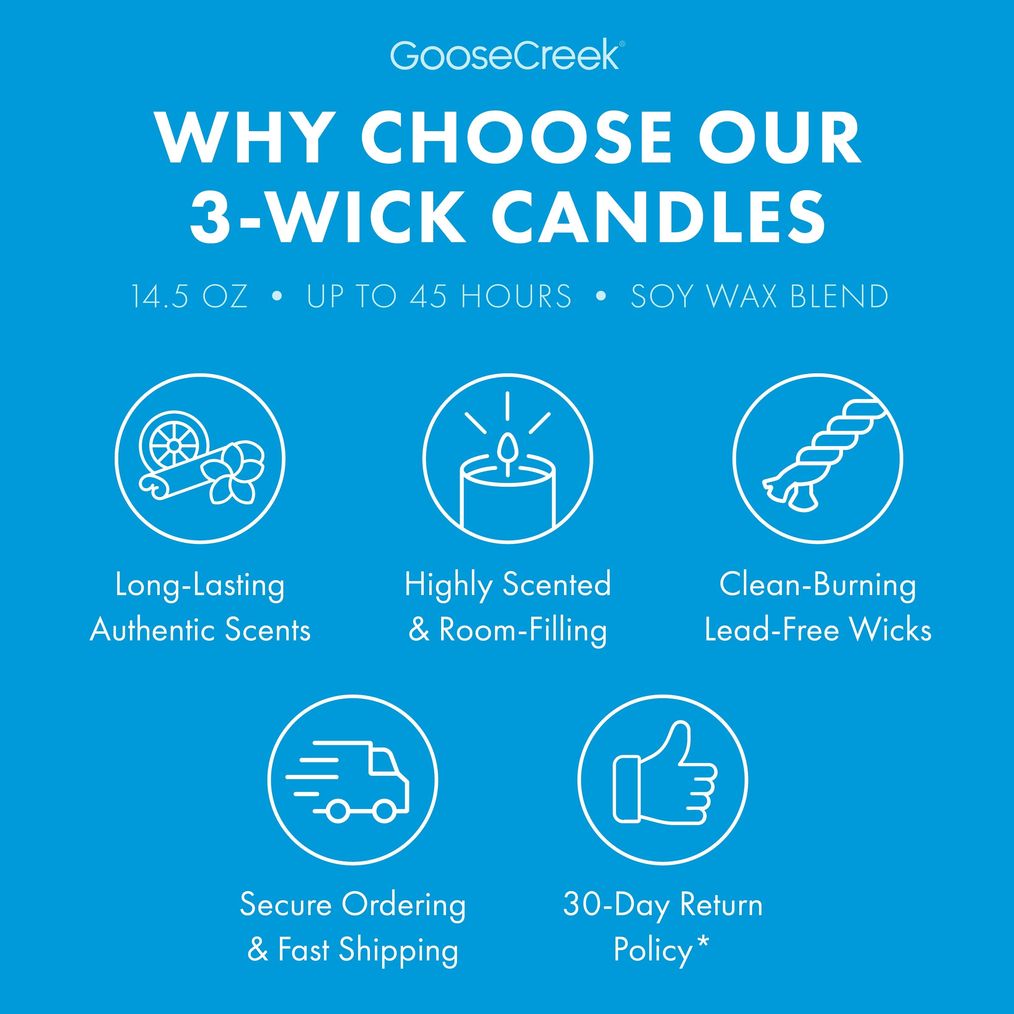 Girl Scout Trefoils™ 3-Wick Candle