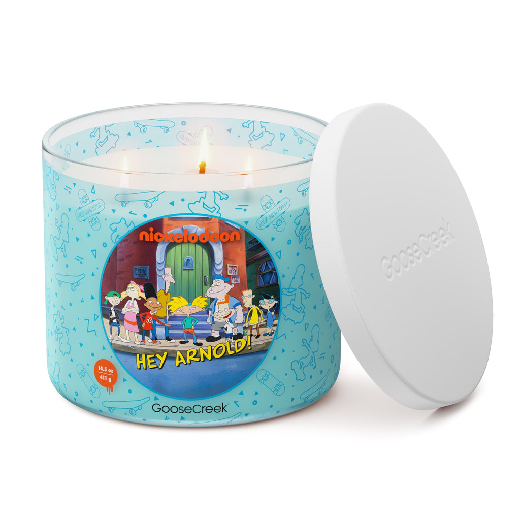 Hey Arnold Nickelodeon 3-Wick Candle