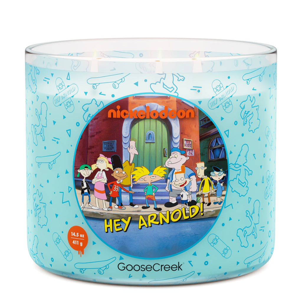 Hey Arnold Nickelodeon 3-Wick Candle