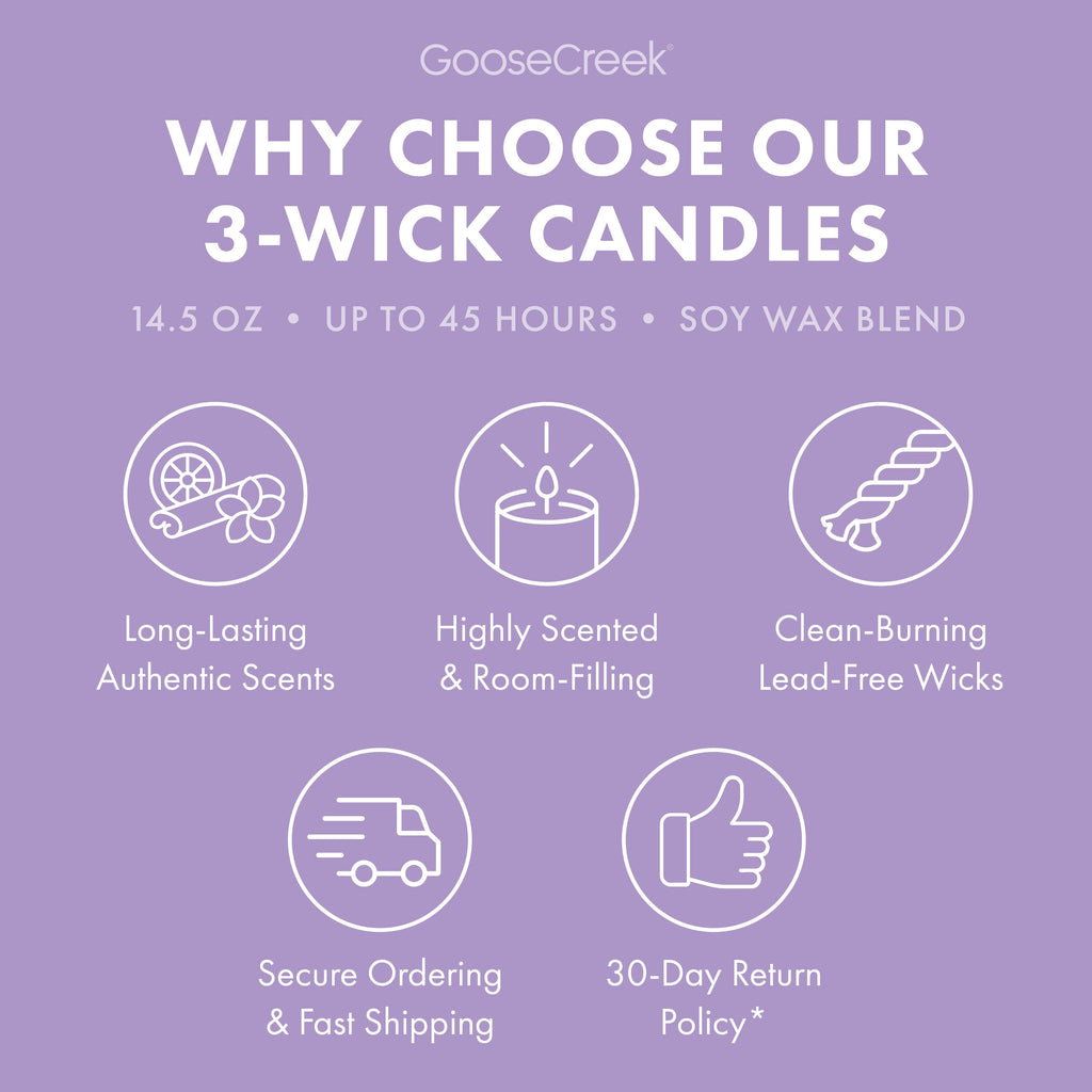 Lavender Vanilla 3-Wick Candle