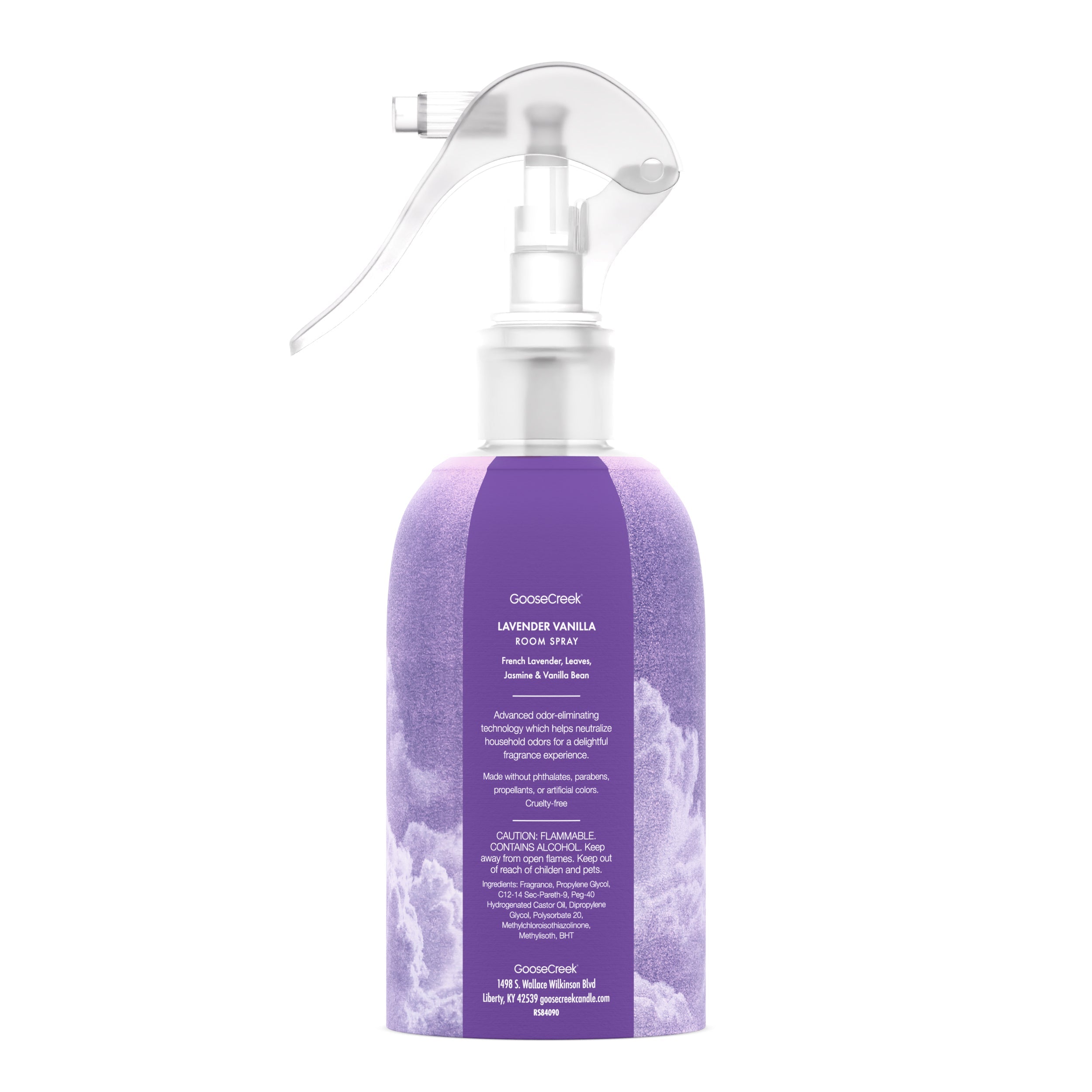 Lavender Vanilla Odor Eliminating Room Spray