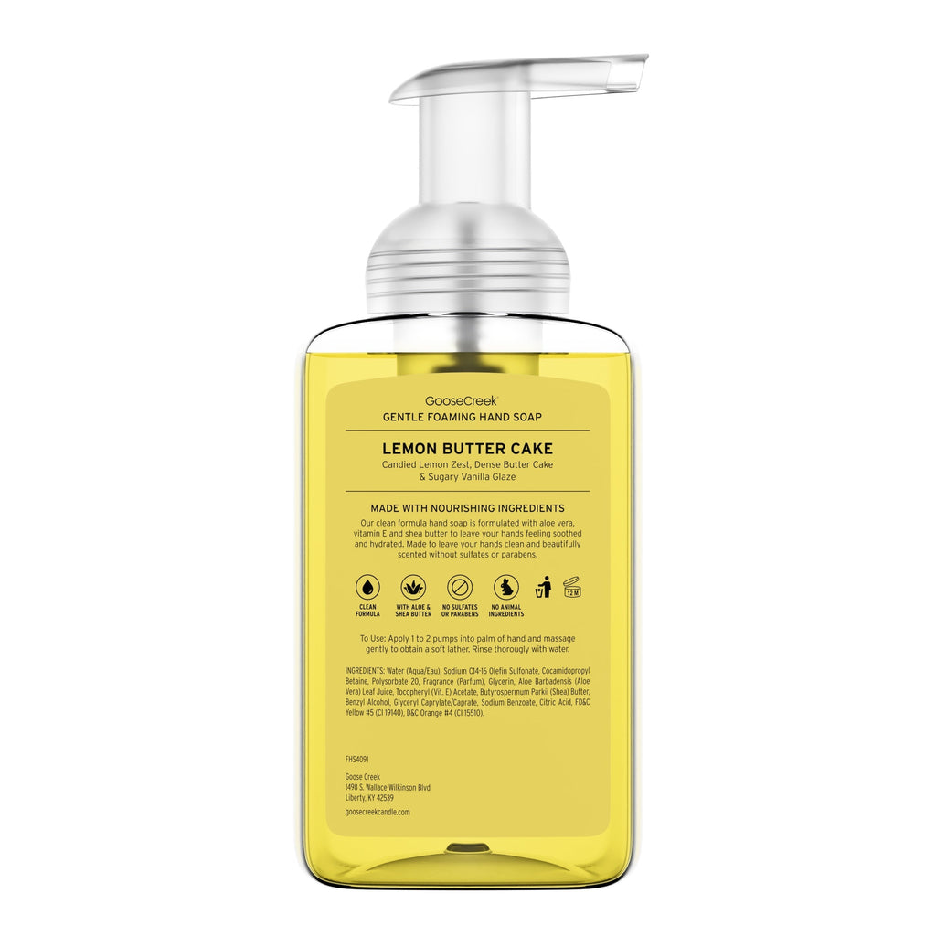 Lemon Butter Cake Lush Foaming Hand Soap