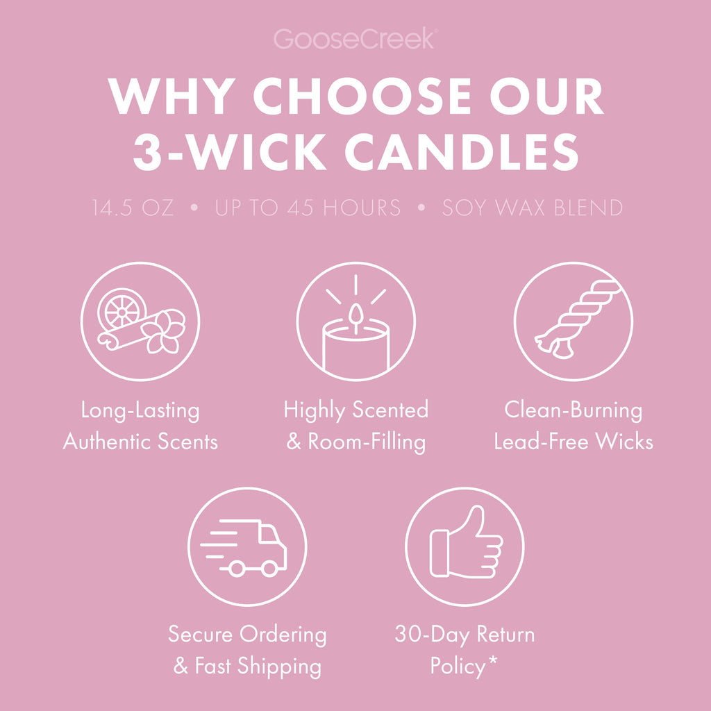 Lilac Garden 3-Wick Candle