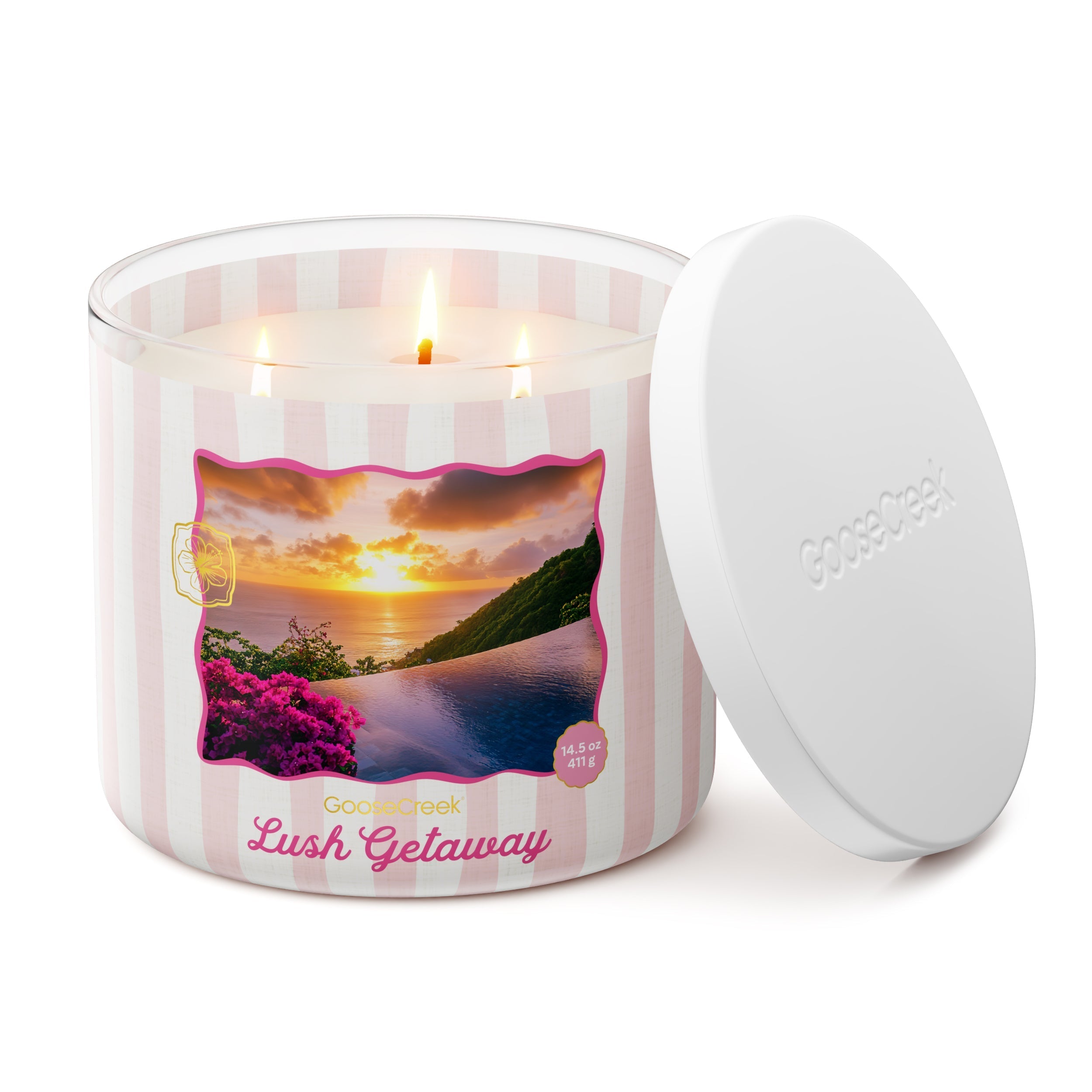 Lush Getaway 3-Wick Candle