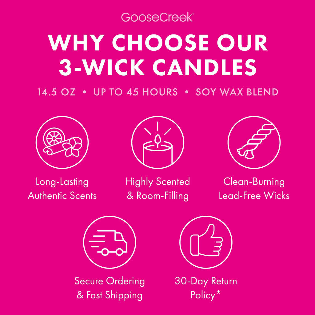 Lush Getaway 3-Wick Candle