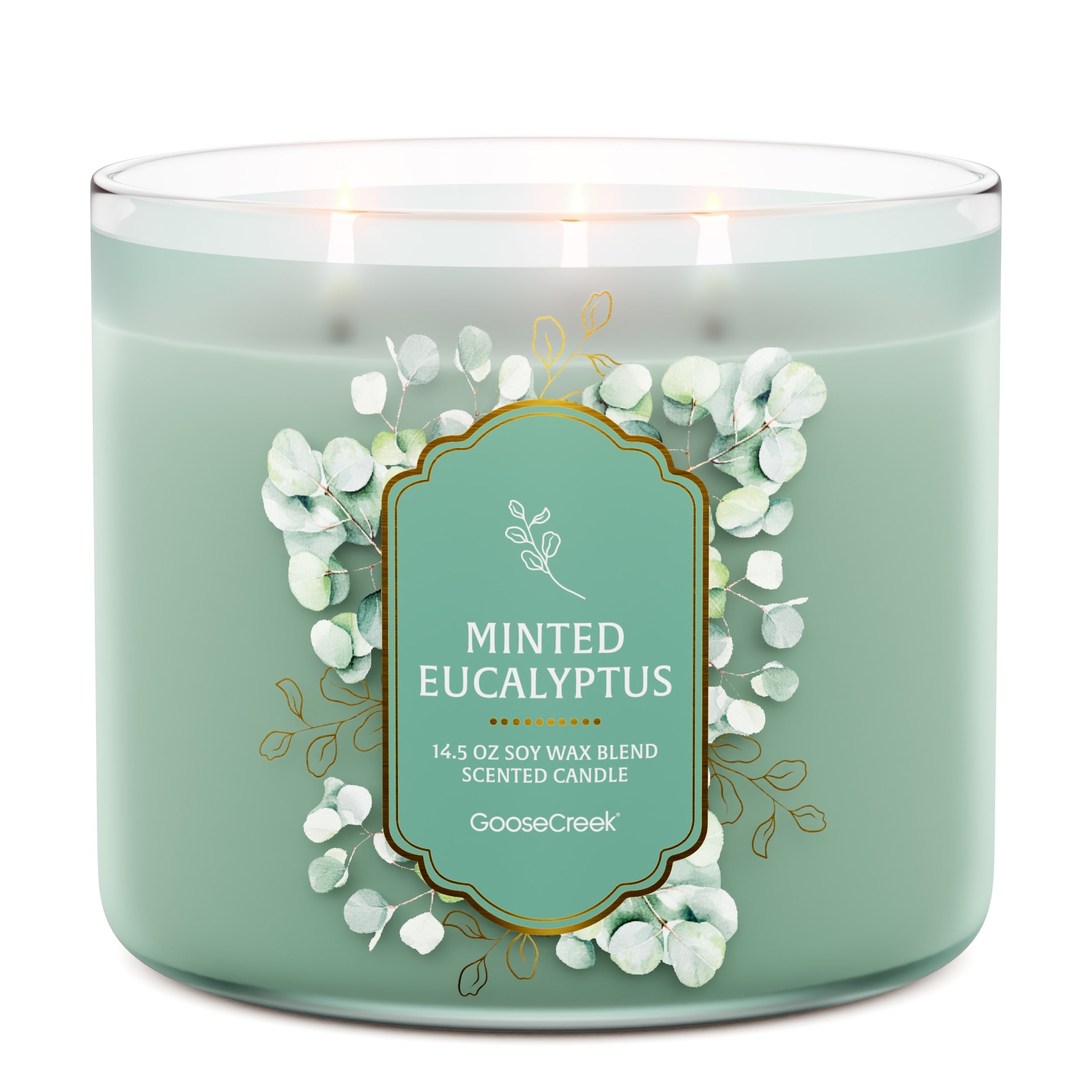 Minted Eucalyptus 3-Wick Candle